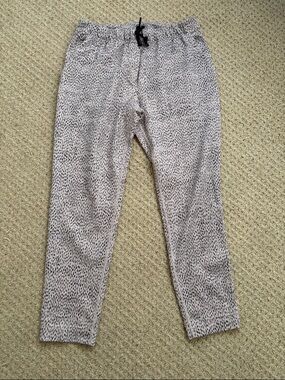 Lululemon Jet Crop Dottie Dash Grain Black Slim Leg